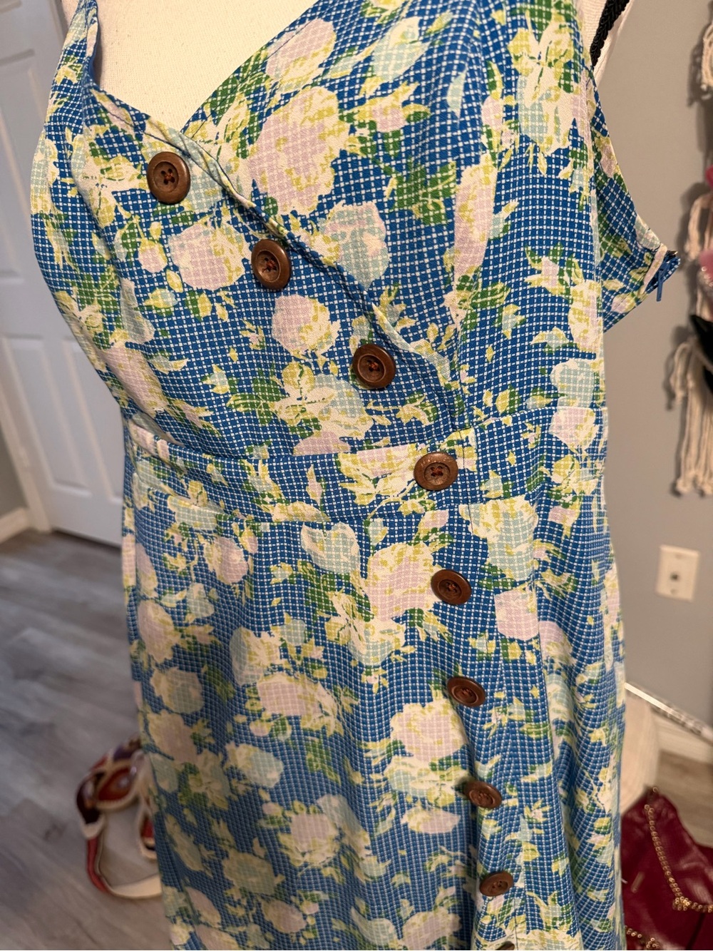 ModCloth floral dress size 2X - Picture 3 of 9